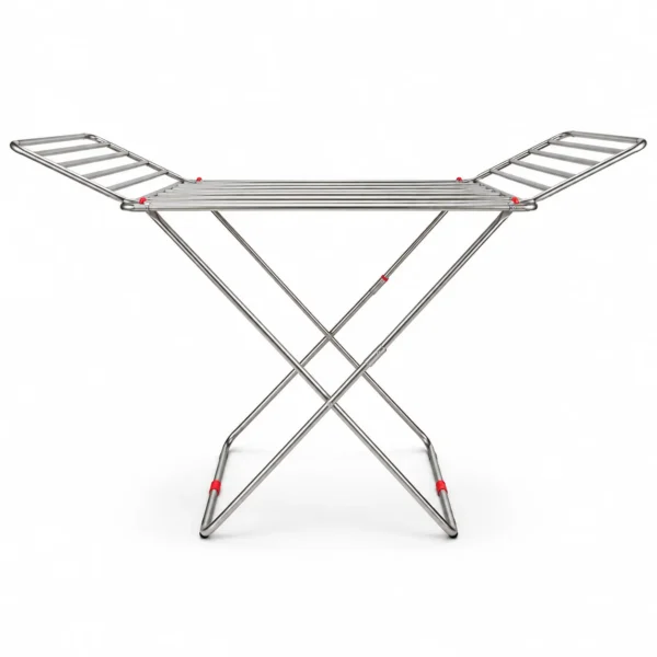 JSJ SS Big Stainless Steel Folding Stand 24x53 MM06 | Heavy Duty, Rust-Resistant, Durable & Space-Saving Stand JSJ SS Big Stainless Steel Folding Stand 24x53 MM06 | Heavy Duty, Rust-Resistant, Durable & Space-Saving Stand