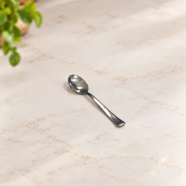 Sagar Aristo 5256 14G Stainless Steel Coffee Spoon – 11.7 cm, Silver Sagar Aristo 5256 14G Stainless Steel Coffee Spoon – 11.7 cm, Silver