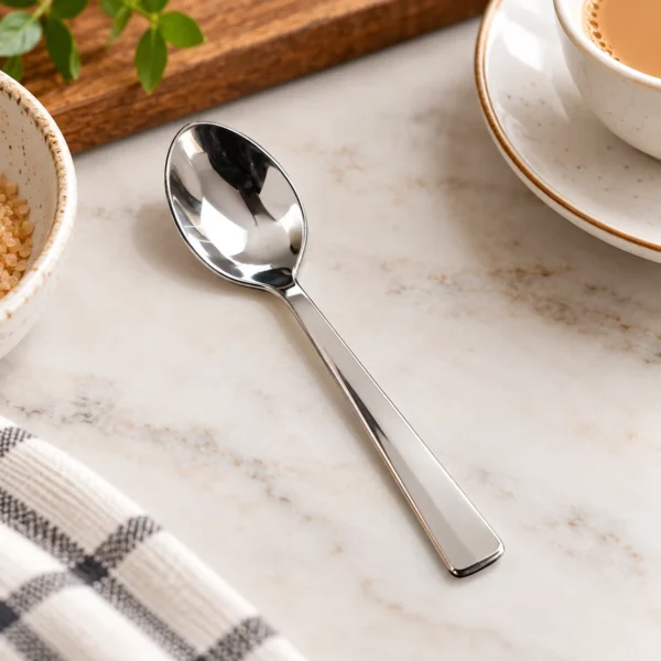 Sagar Aristo Tea Spoon 14G 5263 Stainless Steel Cutlery | Elegant 13.5 cm Sagar Aristo Tea Spoon 14G 5263 Stainless Steel Cutlery | Elegant 13.5 cm
